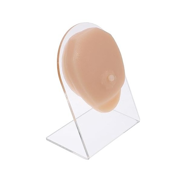 FRCOLOR 2 Pièces Modèle De Mamelon Mâle Modèle De Poitrine Kits De Perçage Mannequins Maquillage Fausse Peau Corps De Mannequ