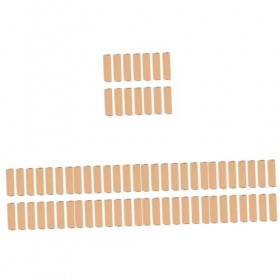 Healeved 250 Pièces Boîte En Papier Fait Main De Boîtes De Baume à Lèvres De Boîtes De Rouge à Lèvres Rouge à Lèvres Marron S