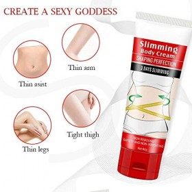 80g Crème Anti-Cellulite, Brûlure De Graisse du Ventre Pour Le Corps Crème Minceur Brûle les Graisses Crème Hydratante