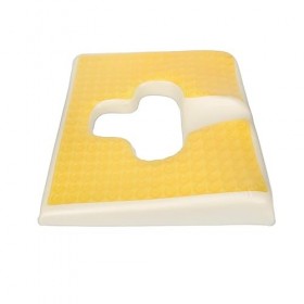 Coussin de Plaie pour Lit de Plaie, Soins Infirmiers, Oreiller en Fibre en Forme de T à Résilience Lente pour la Maison, pour