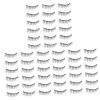 80 Paires Cils Nature 3d Pestañas Postizas Ioni Fournitures De Maquillage Mascara Imitation Vison Tridimensionnel