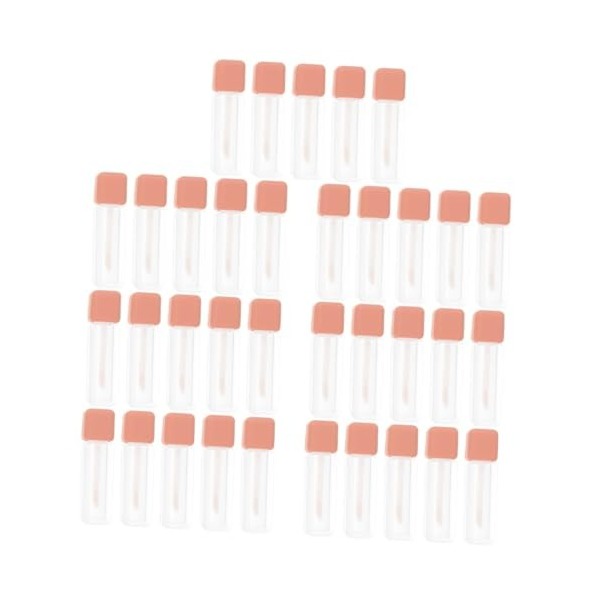 FRCOLOR 30 Pcs Tube De Brillant À Lèvres Flacons De Rouge À Lèvres Tube À Lèvres Récipient DÉchantillon DHuile À Lèvres De