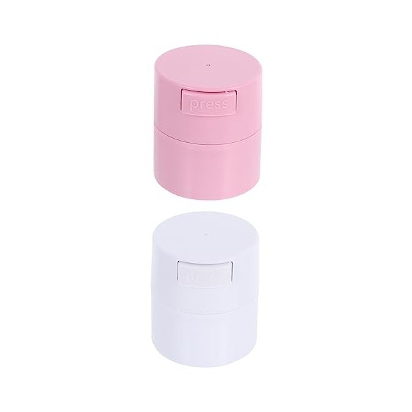 FRCOLOR 6 Pièces Réservoir De Stockage De Colle à Cils Étui à Colle Pour Extension De Cils Pot De Stockage De Cils Contenant 