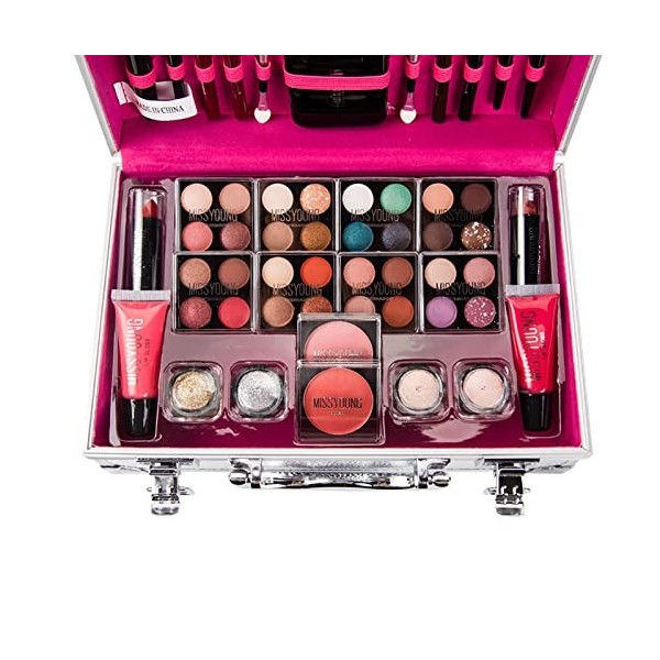 Coffret Cadeau De Maquillage, Kit De Maquillage Avec Palette De Fard À Paupières, Ensemble De Démarrage Essentiel Comprenant 