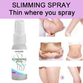 Spray Minceur Corporel 2 Bouteilles de Spray Brûlant Les Graisses Éliminer La Cellulite 30 Ml Anti Cellulite Abdomen Bras Cor