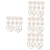 ifundom 200 Pcs Or Douche Décorations Faveur Corps Cadeau Autocollants Mariée Fille Autocollant Équipe Femmes Mariée Faveurs 