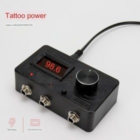 Alimentation Électrique De Tatouage Avec Un Écran LCD Numérique Magicien Magicien Transformateur De Puissance De Deuxième Gén