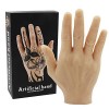 Tattoo Practice Hand - Rayyl Soft Silicone Hand Tattoo Practice Fake Hand Flexible Silicone Hands Fake for Tattoo Beginners T