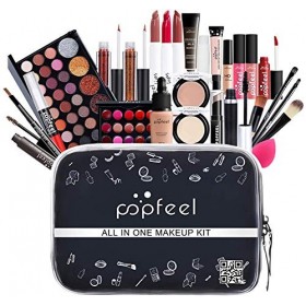 Professional Makeup Coffret Maquillage, Cosmetics Set de Maquillage, Kit Maquillage Femme Complet en Un Brillant À Lèvres Far