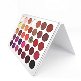 DUnLap Palette de beauté 35 Couleurs à paupières Mates à paupières Hautes pigments Longue durée Durable Maquillage sur Mesure