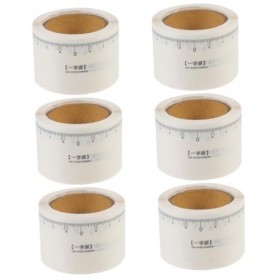 Angoily 6 Rouleaux Règle À Sourcils Maquillage Pochoir Kit De Maquillage Kits De Maquillage Outils De Maquillage Modèle De Mi