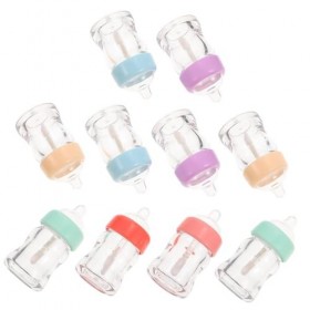 FRCOLOR Lot de 30 bouteilles de gloss à lèvres rechargeables pour baume à lèvres - Pour récipient en plastique - Récipient co