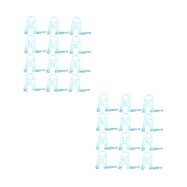 FRCOLOR 48 Pièces à Tenons Pistolets De Perçage De Nez Outil Dauto-perçage Des Oreilles Outils De Perçage Oreille Nez Jetabl