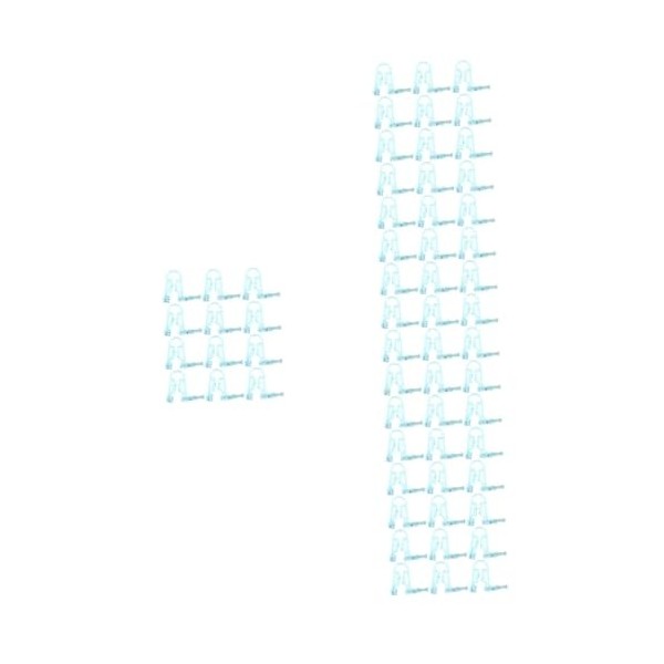FRCOLOR 48 Pièces à Tenons Pistolets De Perçage De Nez Outil Dauto-perçage Des Oreilles Outils De Perçage Oreille Nez Jetabl