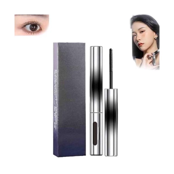 Judy Doll Mascara, Judydoll - 3D Curling Eyelash Iron Mascara, Judydoll Curling Iron Mascara, Smudge-Proof, Long Lasting, No 