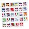 POPETPOP 464 Pcs Autocollants De Drapeau Accessoires Du 4 Juillet Autocollants DOrdinateur Portable En Vrac Du 4 Juillet Pou