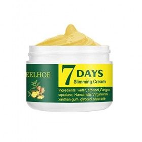 Crème amincissante pour perte de poids au gingembre - Brûle-graisse abdominale - Crème anti-cellulite