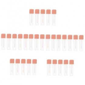 FRCOLOR 30 Pièces Tube De Brillant à Lèvres Flacons à Lèvres Rechargeables Bouteilles De Baume à Lèvres De Brillant à Lèvres 