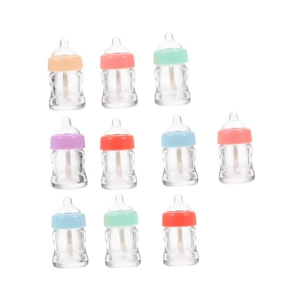 FRCOLOR 40 Pièces De Brillant à Lèvres Flacon à Lèvres Rechargeable Tubes De Brillant à Lèvres Tube Cosmétique Vide Plastique