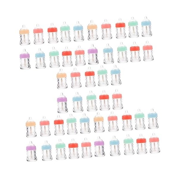 FRCOLOR 40 Pièces De Brillant à Lèvres Flacon à Lèvres Rechargeable Tubes De Brillant à Lèvres Tube Cosmétique Vide Plastique