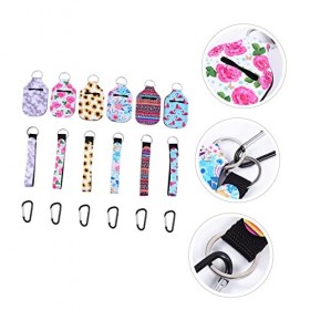 FRCOLOR 3 Couvercle De De Pour Les Mains Porte-clés En Vrac Porte-clés Clips Pour Rouge à Lèvres Longes En Vrac Néoprène Couv