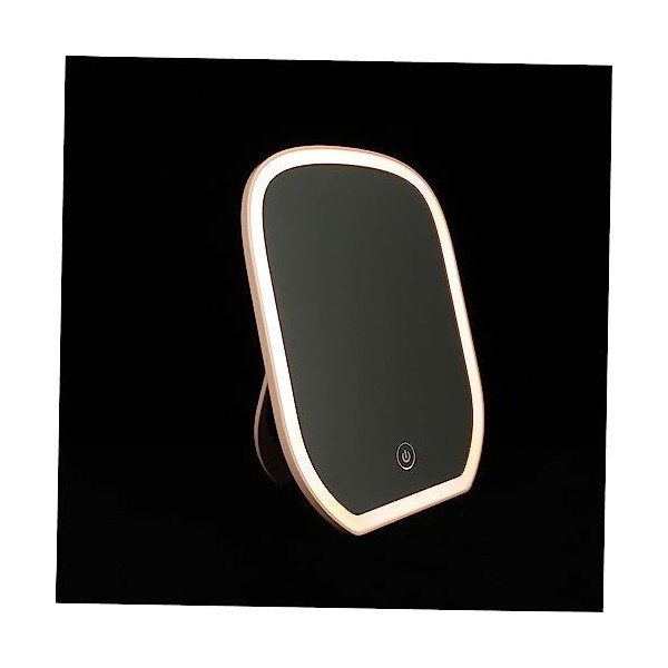 minkissy 2 Pièces Miroir De Courtoisie LED Miroir De Beauté avec Lumière Miroir De Toilette Éclairé Miroir De Beauté LED Miro