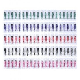 Cartouches à Bille de Tatouage, Stylo à Bille de Tatouage Polyvalent 5 Couleurs à Emballage Indépendant pour Tatoueur Débutan