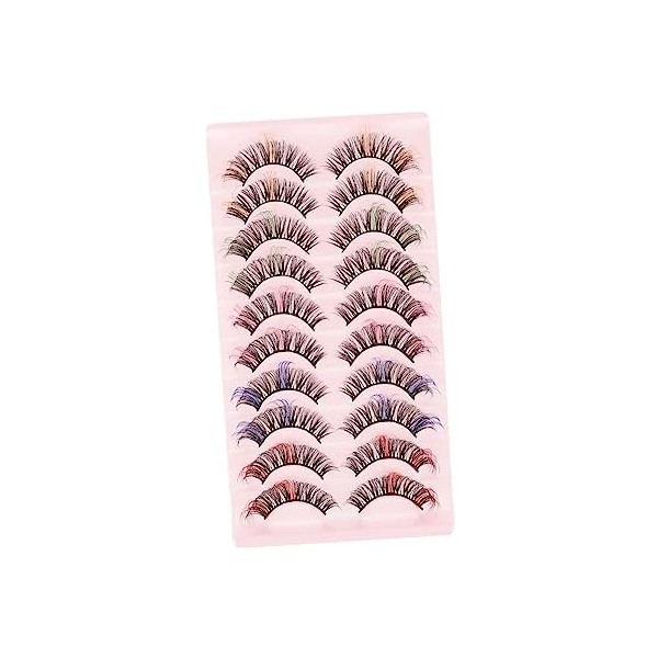 minkissy 50 Paires Faux Cils Dd Volume Faux Cils Pour Femmes Extension De Cils Faux Cils Aspect Naturel Cils Cosmétiques Cils