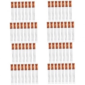 FRCOLOR 45 Pièces Tube De Rouge à Lèvres Tube De Brillant à Lèvres De Rouge à Lèvres Rechargeable Contenant De Brillant à Lèv