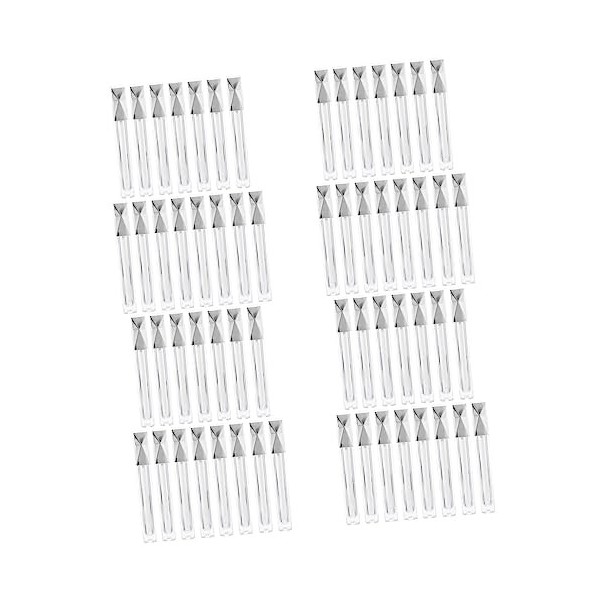 FRCOLOR 45 Pièces Tube De Rouge à Lèvres Tube De Brillant à Lèvres De Rouge à Lèvres Rechargeable Contenant De Brillant à Lèv