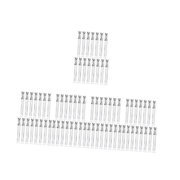 FRCOLOR 45 Pièces Tube De Rouge à Lèvres Tube De Brillant à Lèvres De Rouge à Lèvres Rechargeable Contenant De Brillant à Lèv