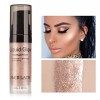 Highlighter Liquide Fond de Teint Visage, Surligneur liquide Lueur Illuminateur Lèvres Faciales Illuminez Ultra Smooth Maquil