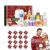 Christmas Makeup Beauty Advent Calendar 2023 | Makeup Advent Calendar for Adult Women Christmas Gifts,24 Variety Skincare Pro