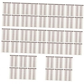 48 Pièces Autocollants Pour Sourcils Autocollant Pour Sourcils Brun Des Sourcils Transfert Instantané Autocollants Pour Sourc