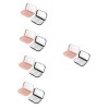 POPETPOP 10 Pièces Boîte De Rangement Pour Les Cils Faux Cils Étui De Rangement Portable Pour Les Cils Conteneur De Cils Comm