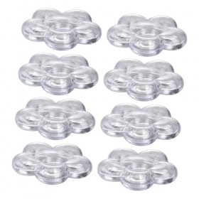 POPETPOP 48 Pièces Boite demballage Conteneurs De Voyage Contenants De Rouge à Lèvres Rechargeables Mini Conteneurs Organisa