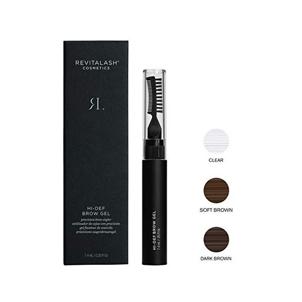 RevitaLash Hi-Def Dark Brown Tinted Brow Gel 7.4ml,