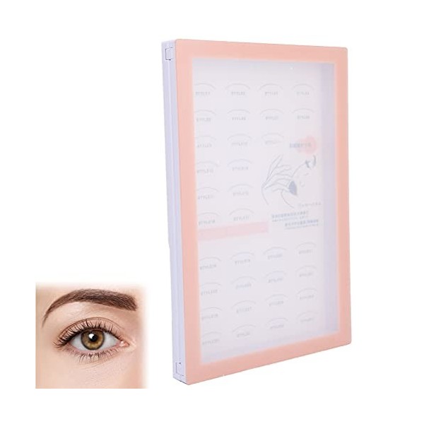 Livre De Rangement De Cils, Contenant Déchantillons De Maquillage, étui En Plastique Pour Faux Cils, Catalogue De Présentati