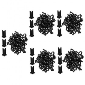 Ipetboom 500 Pièces Bouteille De Colle Aiguille Anti-blocage Fournitures De Cils Bouteille De Colle Pour Cils Embouts De Bout