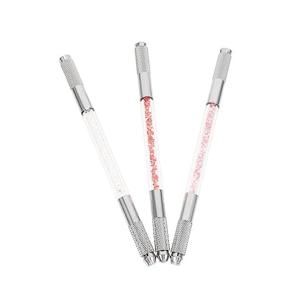FRCOLOR 18 Pièces Stylo Permanent À Sourcils Stylo À Strass Stylo Double Tête Stylo À Sourcils Fournitures De Maquillage Des 