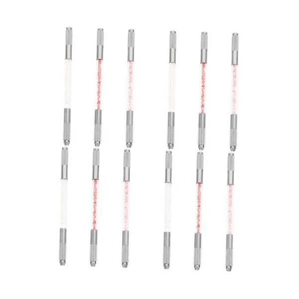 FRCOLOR 18 Pièces Stylo Permanent À Sourcils Stylo À Strass Stylo Double Tête Stylo À Sourcils Fournitures De Maquillage Des 