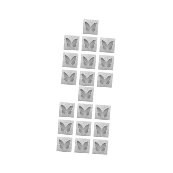 FRCOLOR 60 Pièces Boîte à Cils Creux Faux Cils Récipient Évider