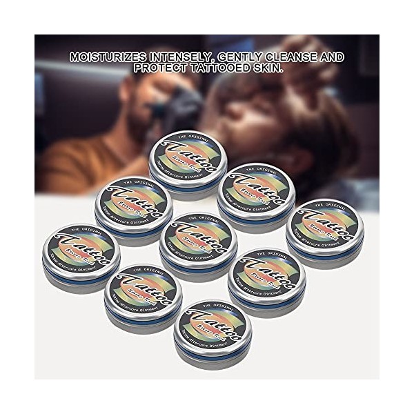 24pcs Gel de réparation de Cicatrice de Tatouage, Crème Beurre Après Tatouage Onguent crème de récupération de Tatouage crème