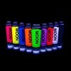 Moon Glow Supersize Neon UV Peinture pour le visage et le corps – avec applicateur éponge, 75 ml lot de 9 