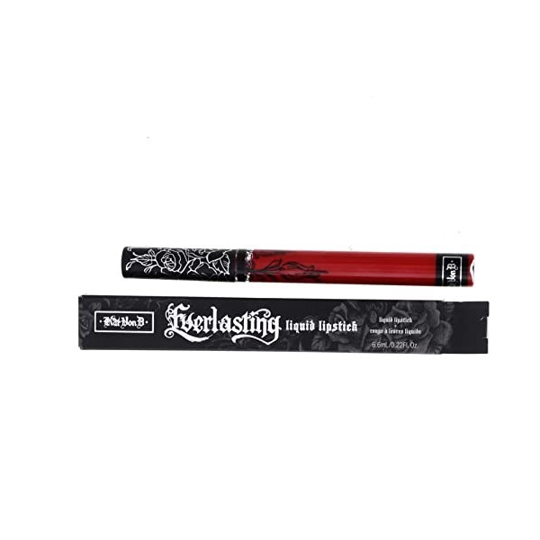 Kat Von D Everlasting Love Liquid Lipstick - Outlaw Brick Red by Kat Von D