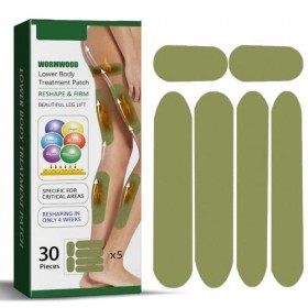 HerbalLegs Patches amincissantes HerbalLegs - Lot de 30 patchs amincissants pour les jambes, pour réduire la cellulite, pour 