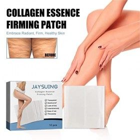 Ruban De Levage Des Cuisses, Autocollant De Levage De Jambe Auto-adhésif 10pcs, Patch Raffermissant À Lessence De Collagène 