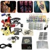 Kit complet de tatouage professionnel - 2 machines à tatouer - 20 couleurs - Inks - 50 aiguilles - Bloc dalimentation - Kit 