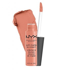 NYX Professional Makeup Rouge à Lèvres Soft Matte Lip Cream, Fini Mat Crémeux, Couleur Ultra-Pigmentée, Tenue Longue Durée, T