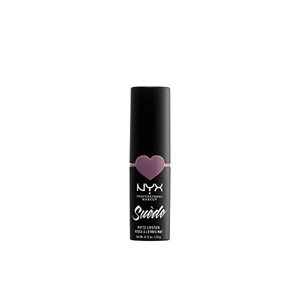 NYX Professional Makeup Rouge à lèvres - Suede Matte Lipstick - Violet Smok